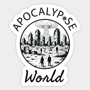 Apocalypse World Sticker